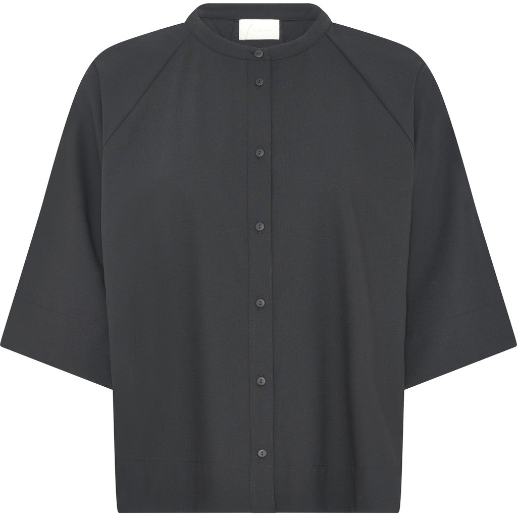 FRAU Abu Dhabi light uld skjorte Shirt Black