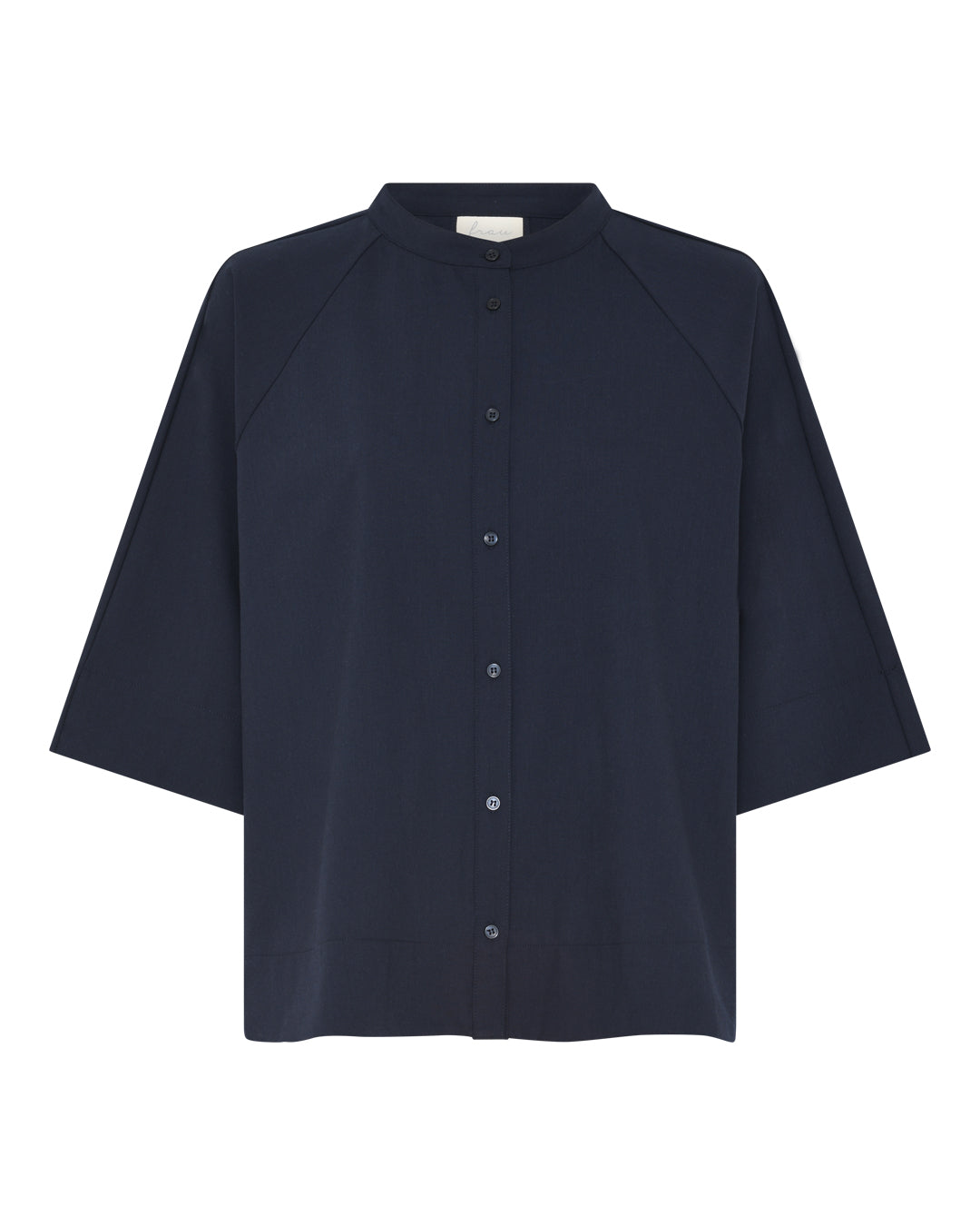 FRAU Abu Dhabi light uld skjorte Shirt Dark Navy