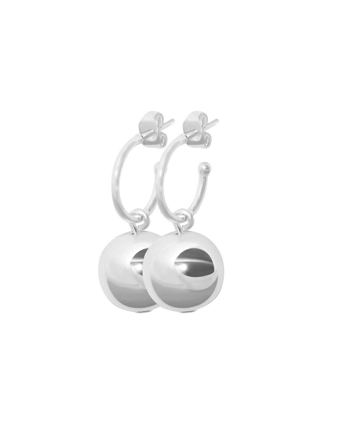 FRAU Baku forsølvet øreringe Earring Silver plated