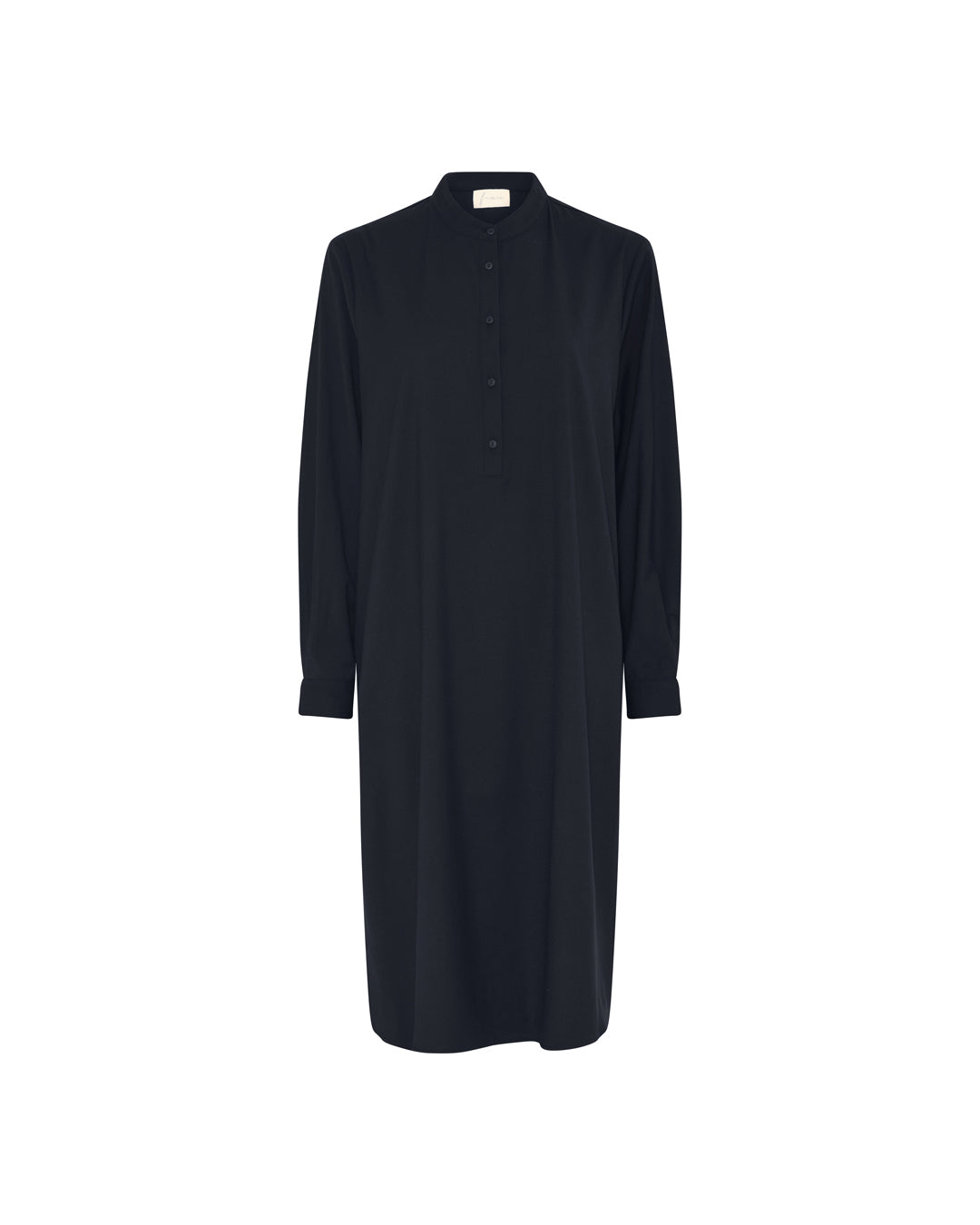 FRAU Barcelona uld skjorte Long shirt Dark Navy