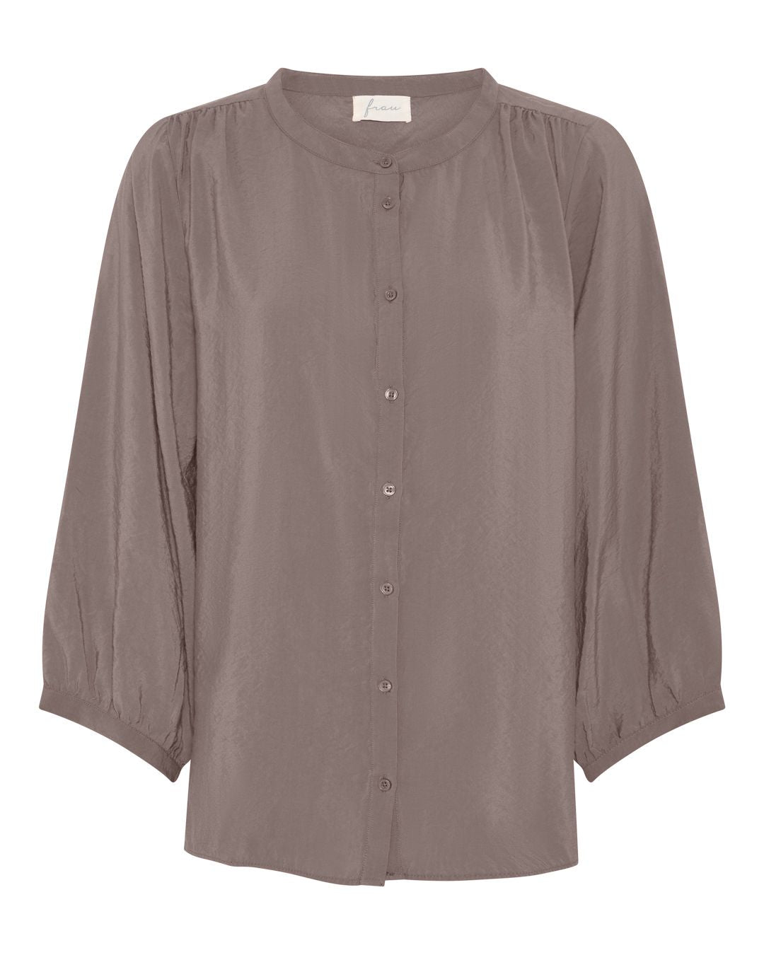 FRAU Bari viskose skjorte Shirt Morel