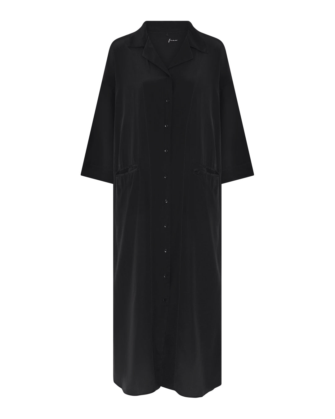 FRAU Berlin silk crepe dress Dress Black