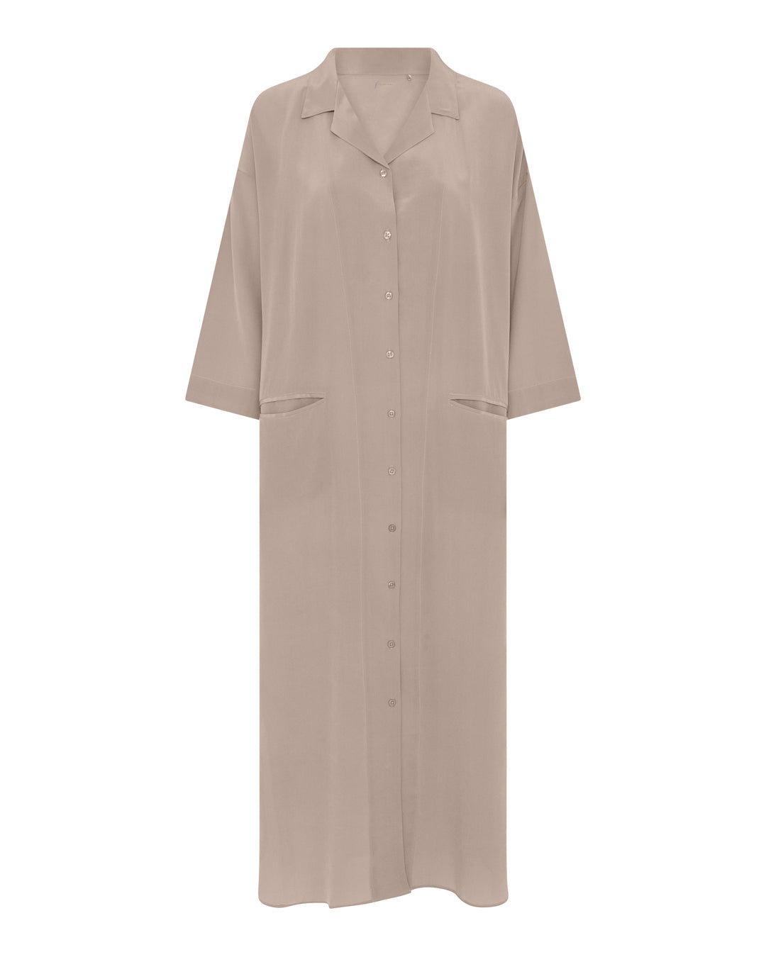 FRAU Berlin silk crepe dress Dress Stucco