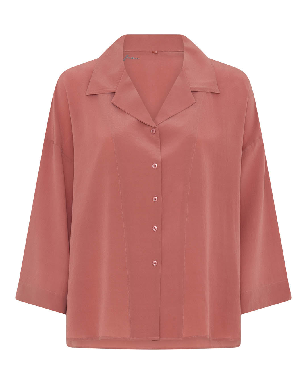 FRAU Berlin silk crepe shirt Shirt Canyon Rose