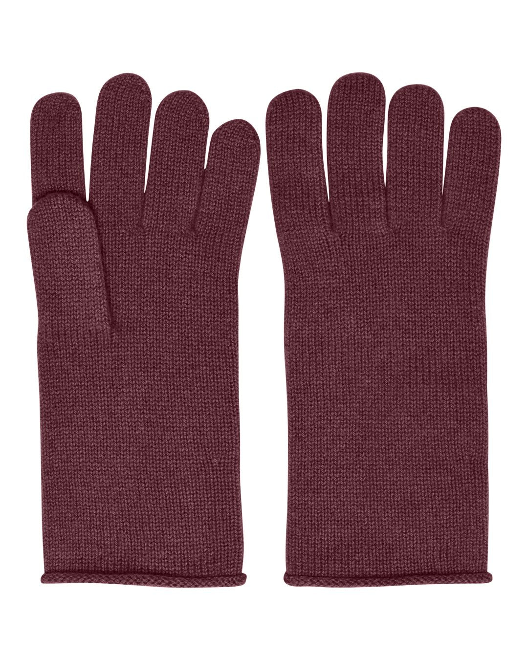 FRAU Canazei cashmere gloves Gloves Red Mahogany