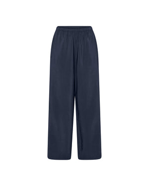 FRAU Cayenne viskose bukser Pant Dark Navy
