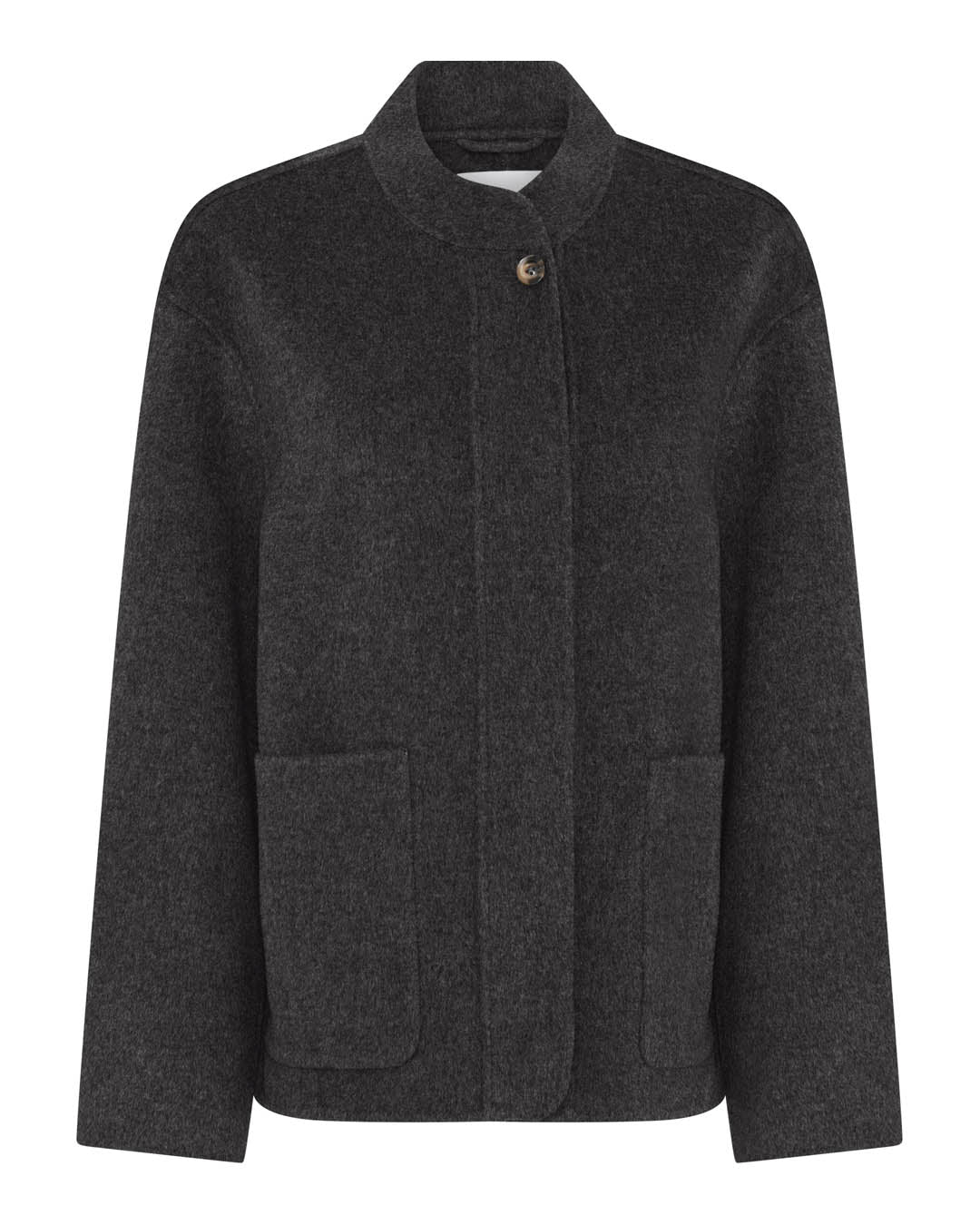 FRAU Chicago pure wool jacket Jacket Chocolate Torte melange