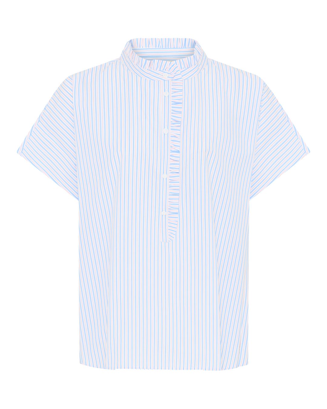 FRAU Colombo flæse top Top Blue Cameo Stripe