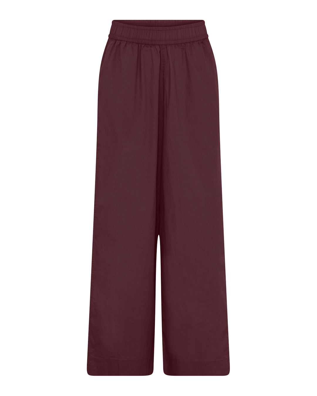 FRAU Copenhagen bukser lang Pant Red Mahogany