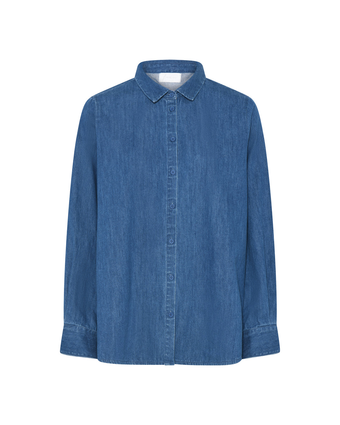 FRAU Dhaka denim skjorte Shirt Clear blue denim