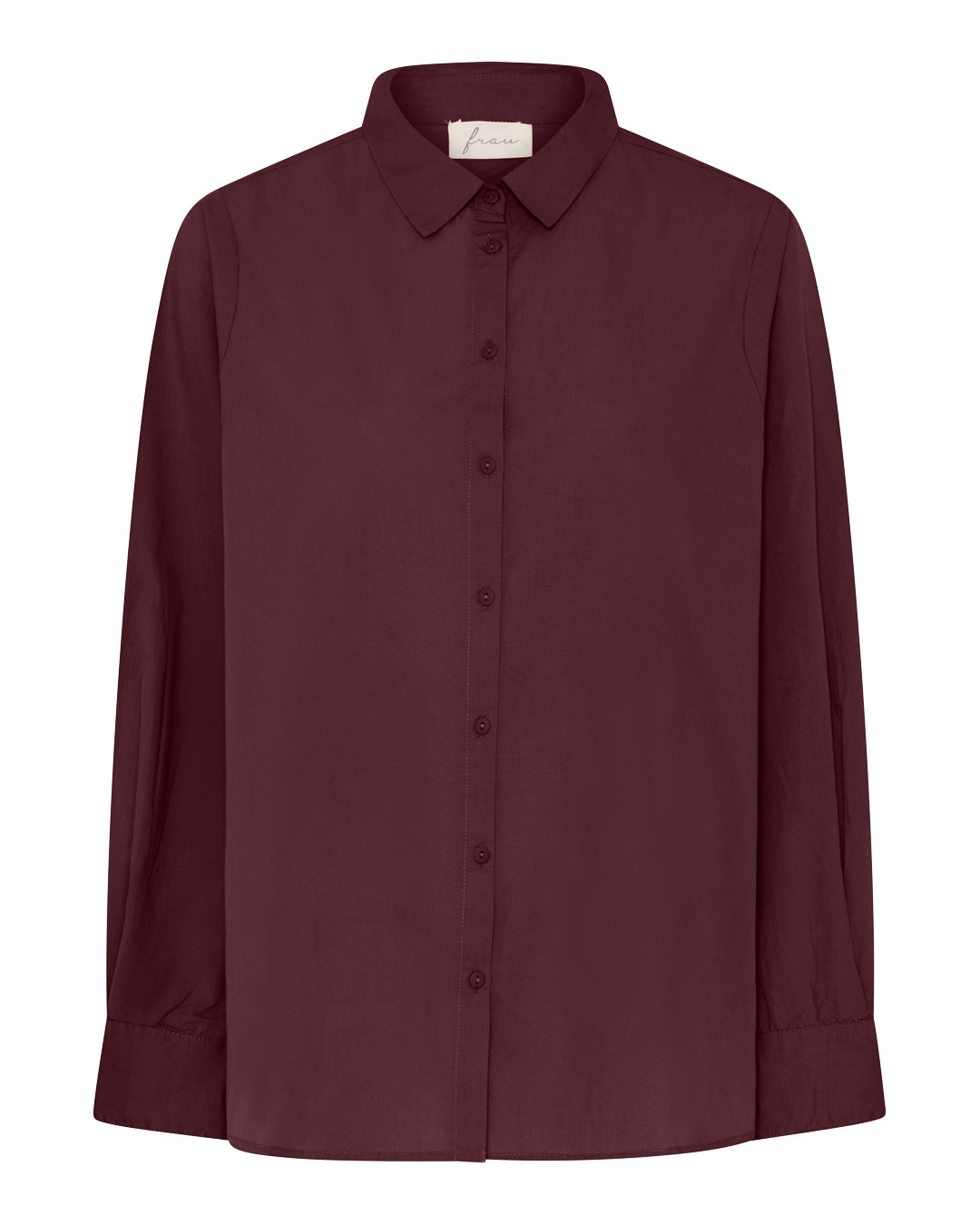 FRAU Dhaka skjorte Shirt Red Mahogany