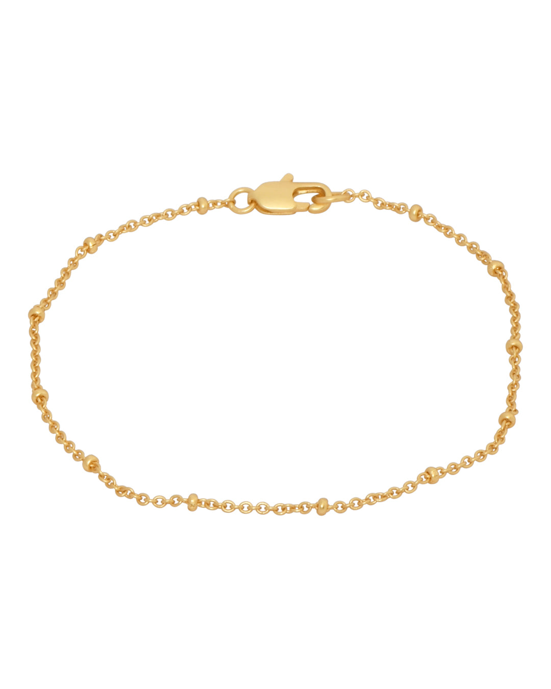 FRAU Dili forgyldt armbånd Bracelet Matt 18K Gold plated