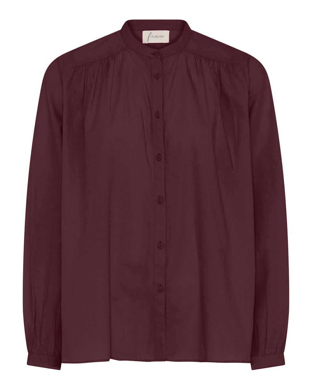FRAU Florence skjorte Shirt Red Mahogany