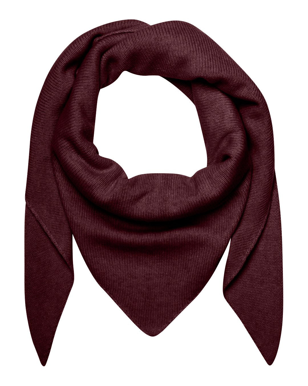 FRAU Geneve cashmere scarf large Scarf Red Mahogany