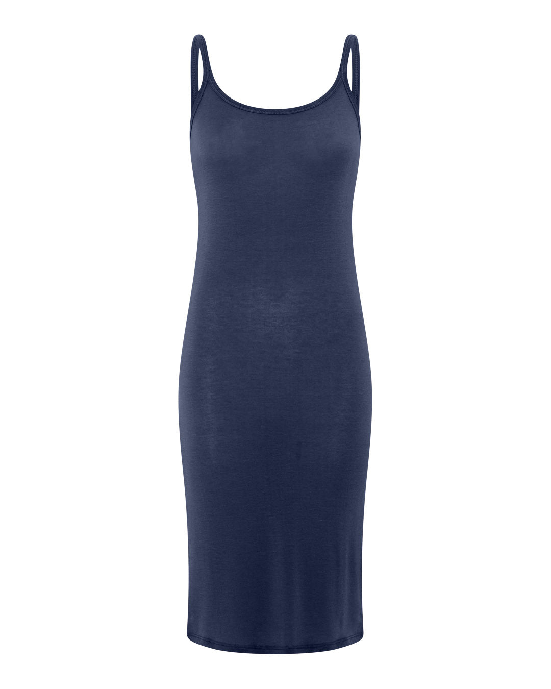 FRAU Linz cashmere strop kjole Dress Dark Navy