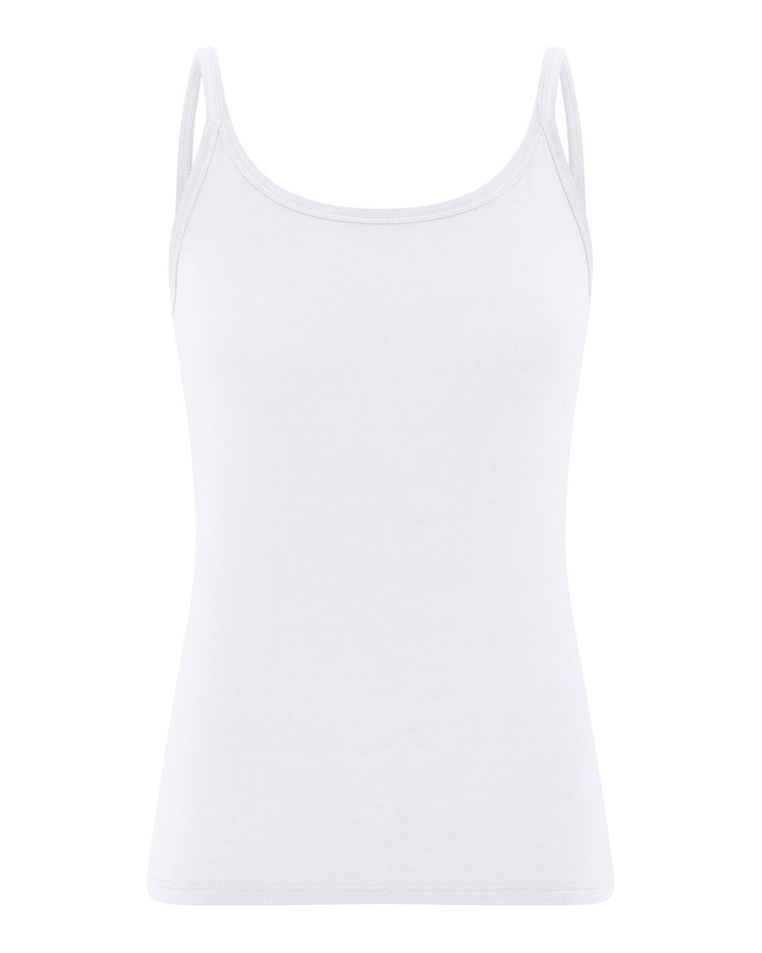 FRAU Linz cashmere strop top Top Bright White
