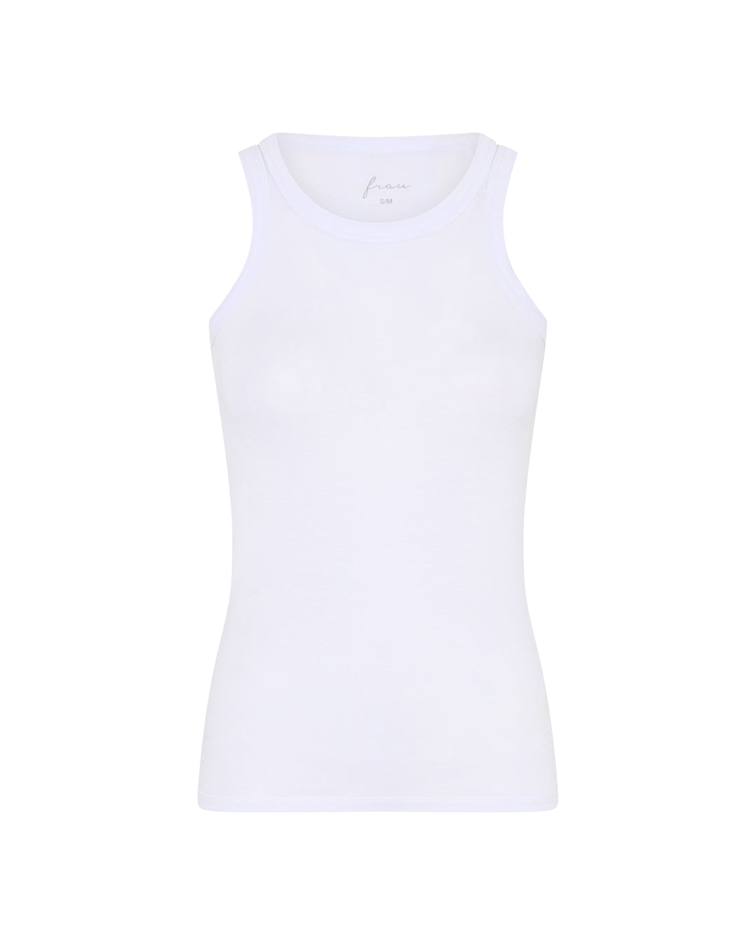FRAU Lucca cashmere tank top Top Bright White