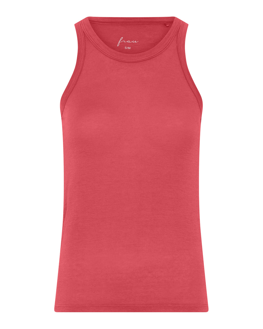 FRAU Lucca cashmere tank top Top Garnet Rose