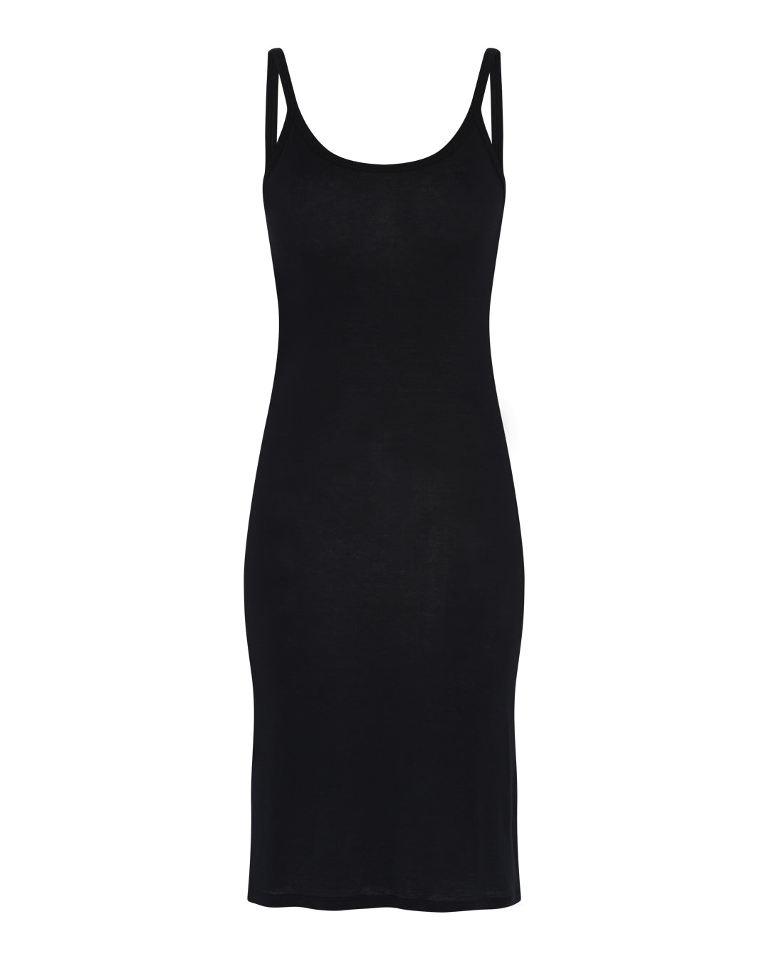 FRAU Linz cashmere strop kjole Dress Black
