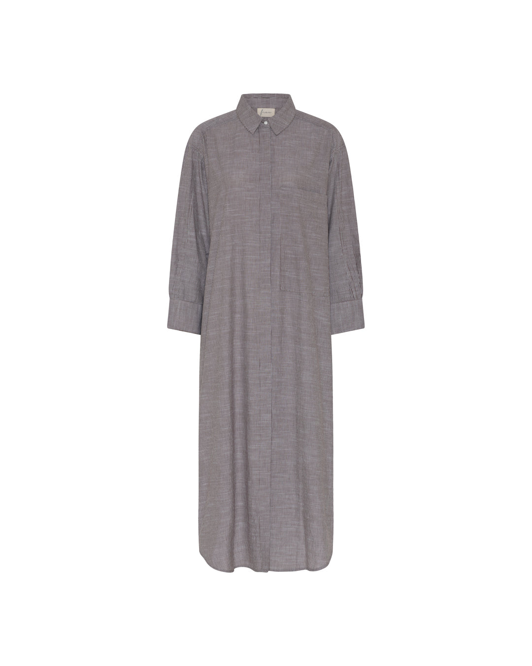 FRAU Lyon kjole Dress Coffee Quartz Stripe