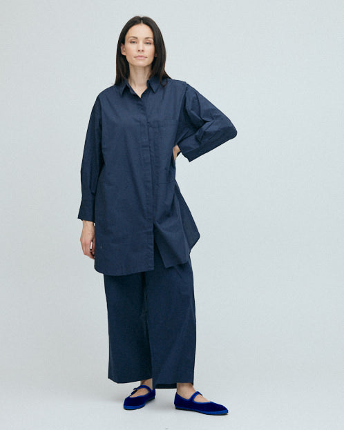 FRAU Lyon skjorte Long shirt India Ink