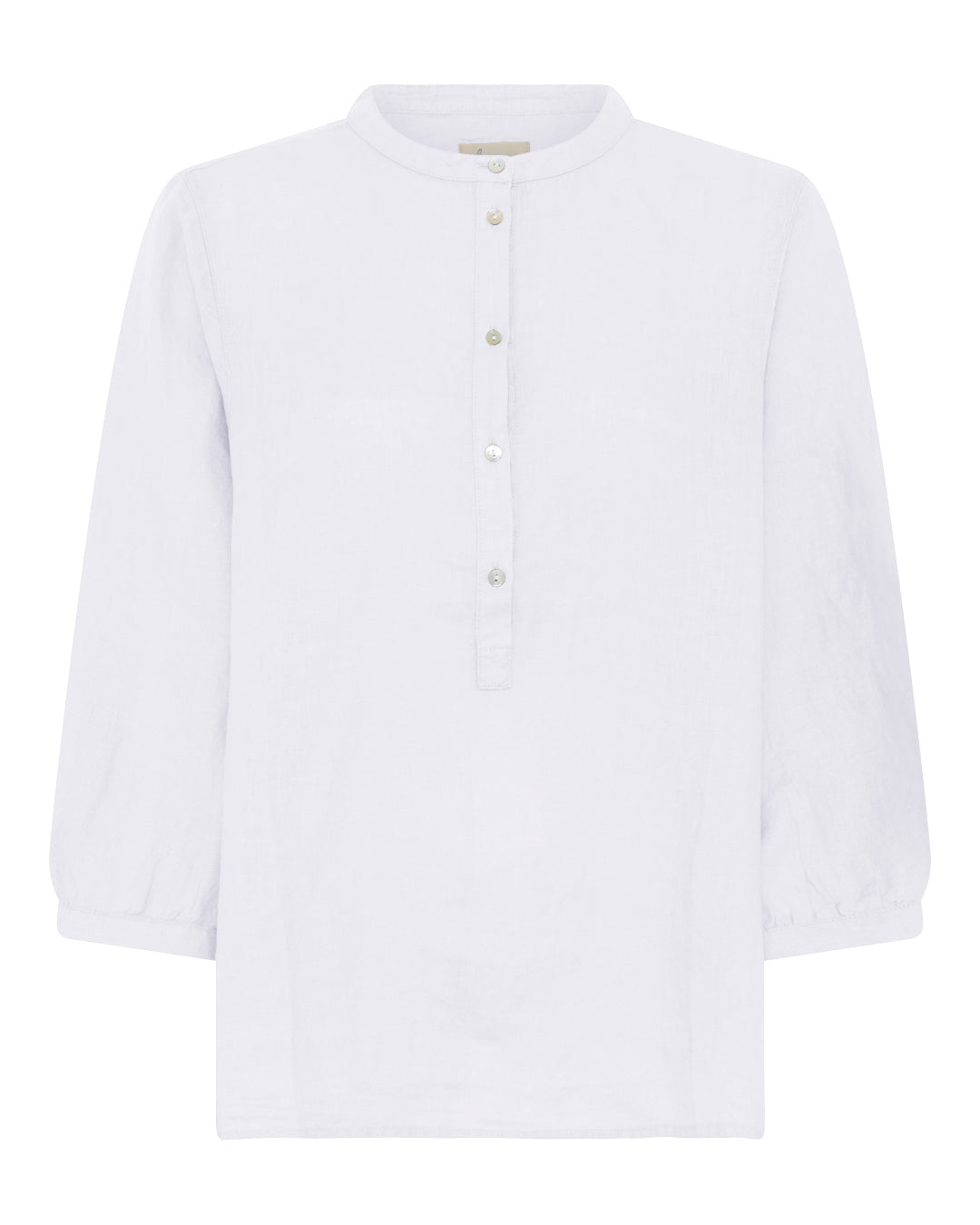 FRAU Madrid 100% hør skjorte Shirt Bright White