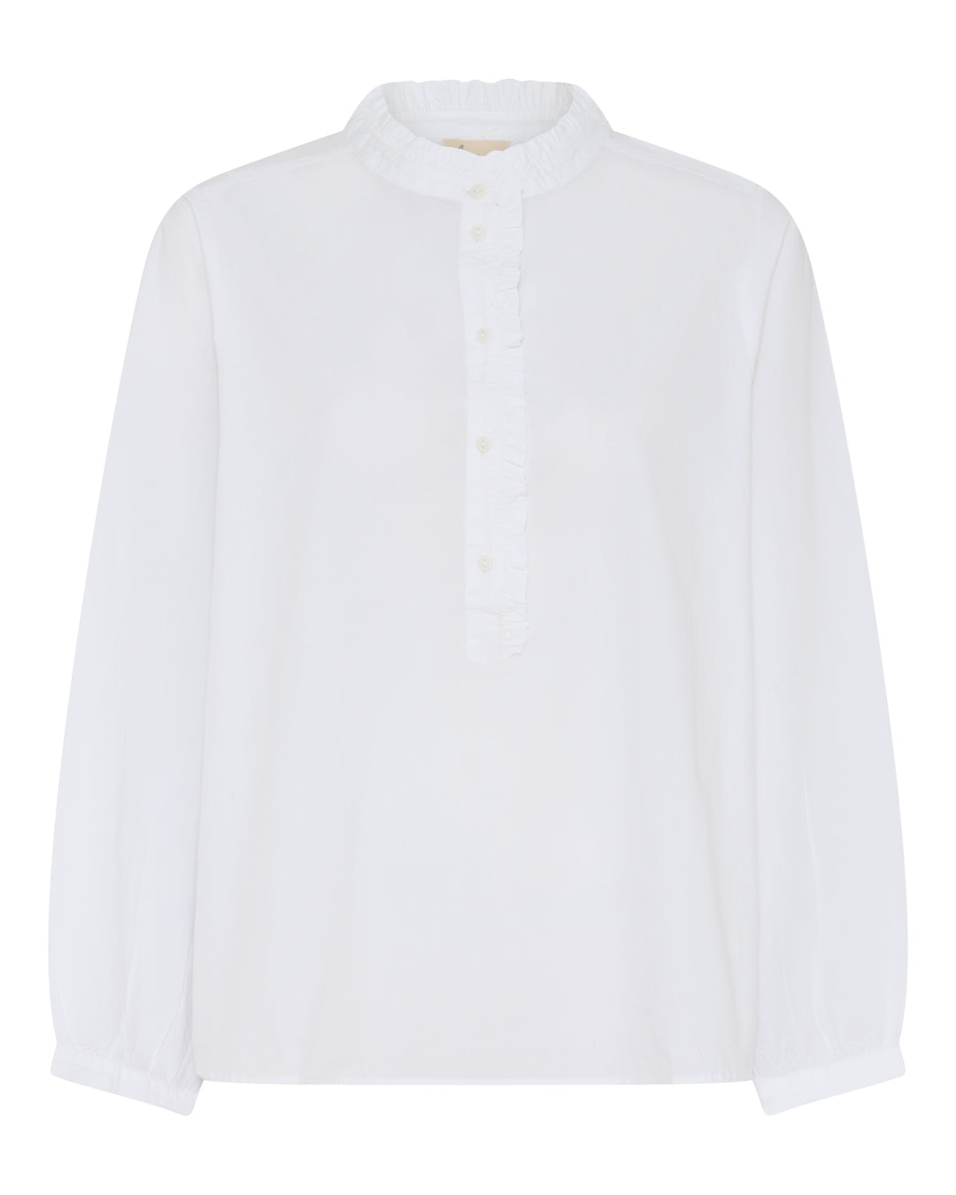 FRAU Madrid flæse skjorte Shirt Bright White