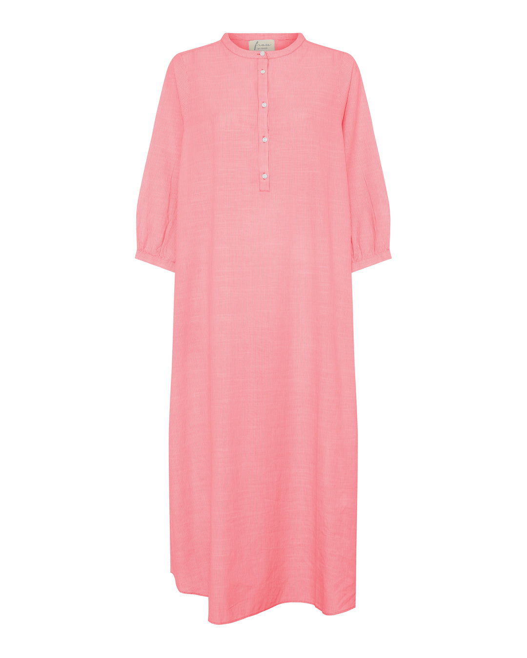 FRAU Madrid kjole Dress Hot Coral Stripe