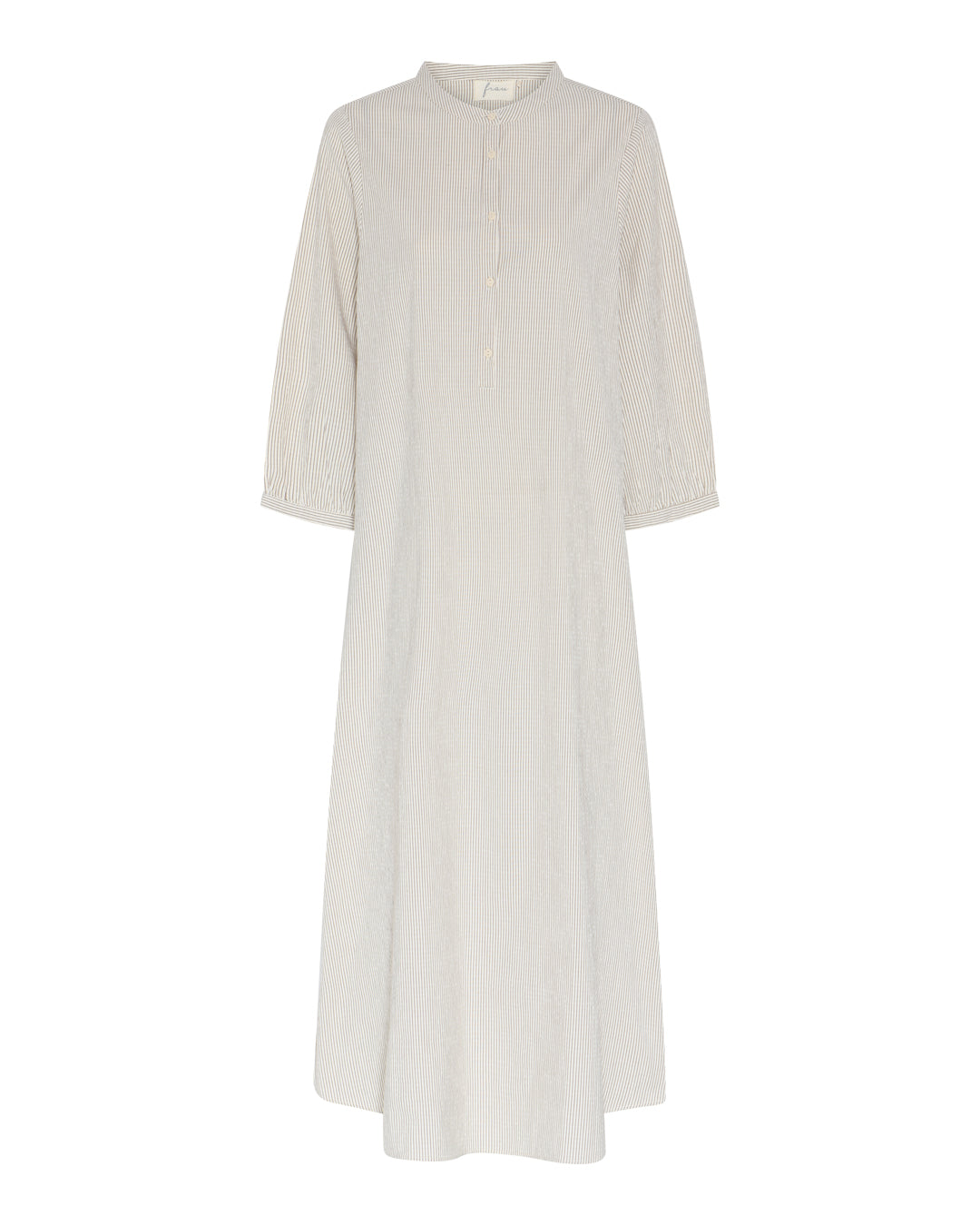 FRAU Madrid kjole Dress Tapioca Coffee Stripe