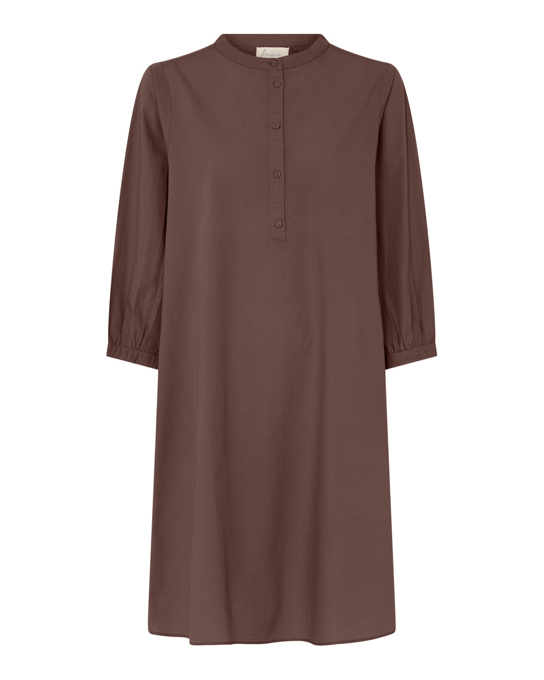 FRAU Madrid kort kjole Dress Coffee Quartz