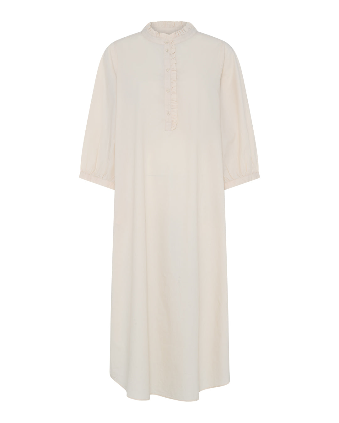 FRAU Madrid flæsekjole Dress Tapioca