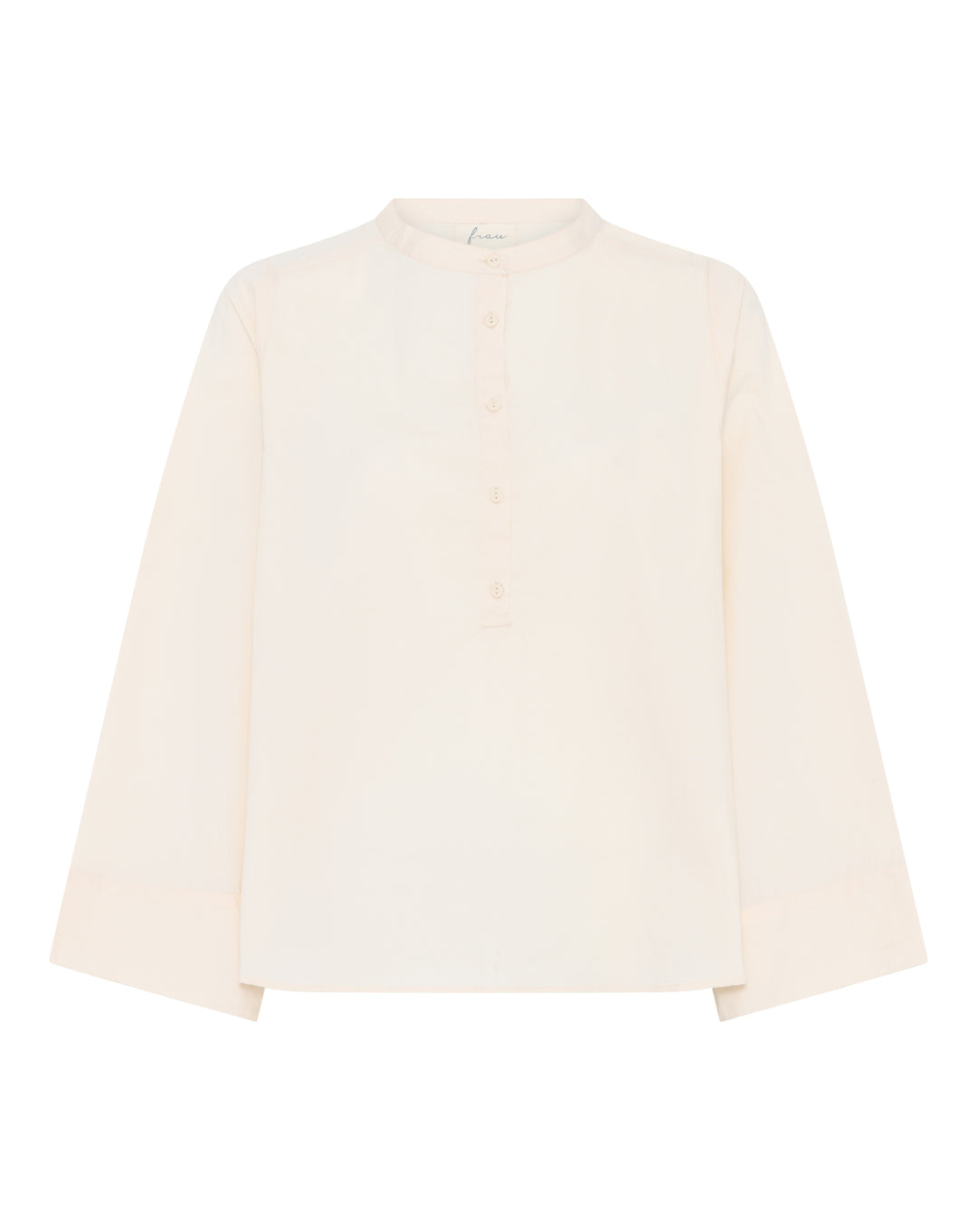 FRAU Madrid wide sleeve skjorte Shirt Tapioca
