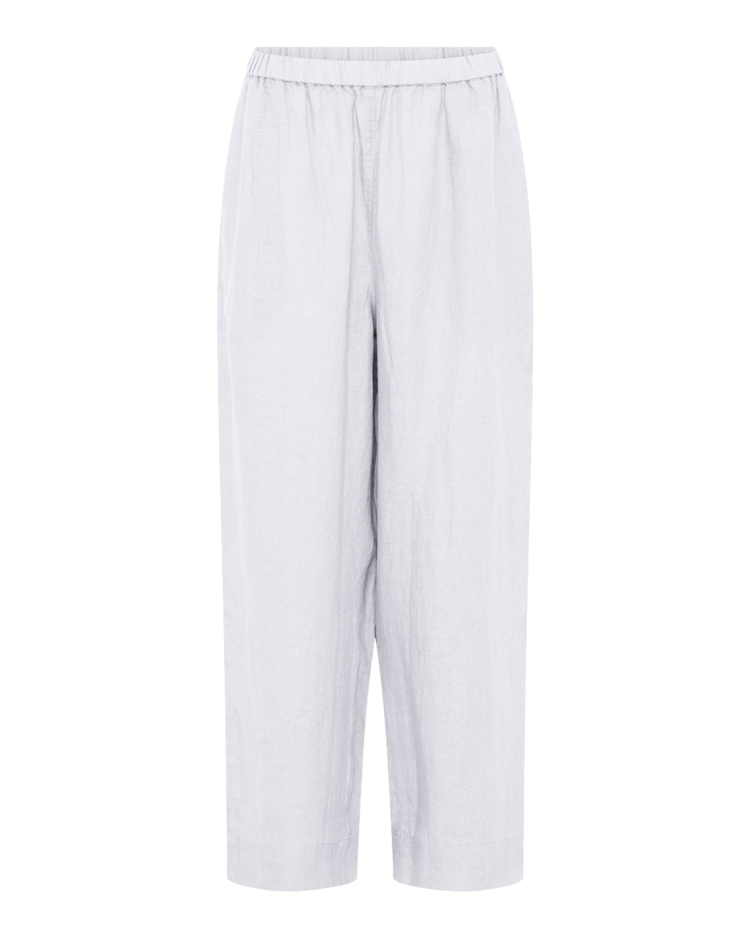 FRAU Melbourne 100% hør ankel bukser Pant Bright White