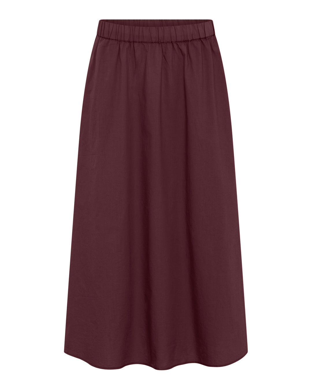 FRAU Melbourne ankel nederdel Skirt Red Mahogany