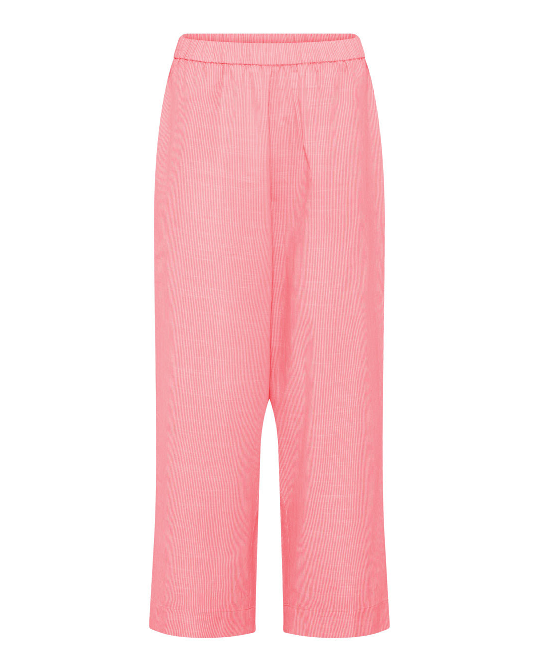 FRAU Melbourne ankelbukser Pant Hot Coral Stripe