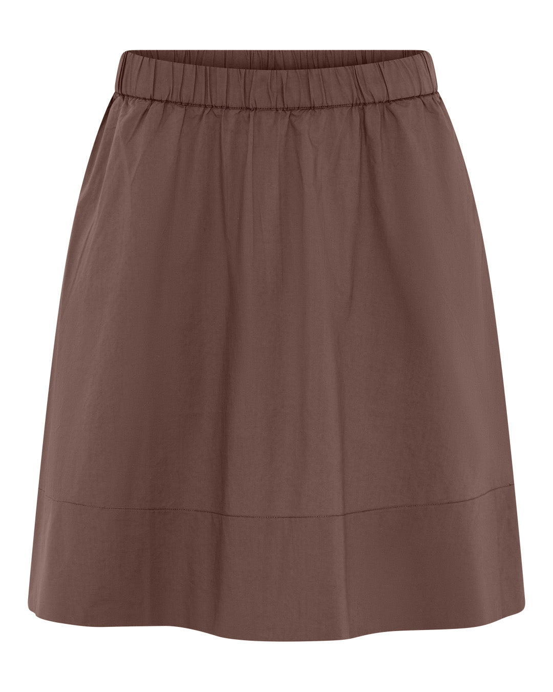 FRAU Melbourne kort nederdel Skirt Coffee Quartz