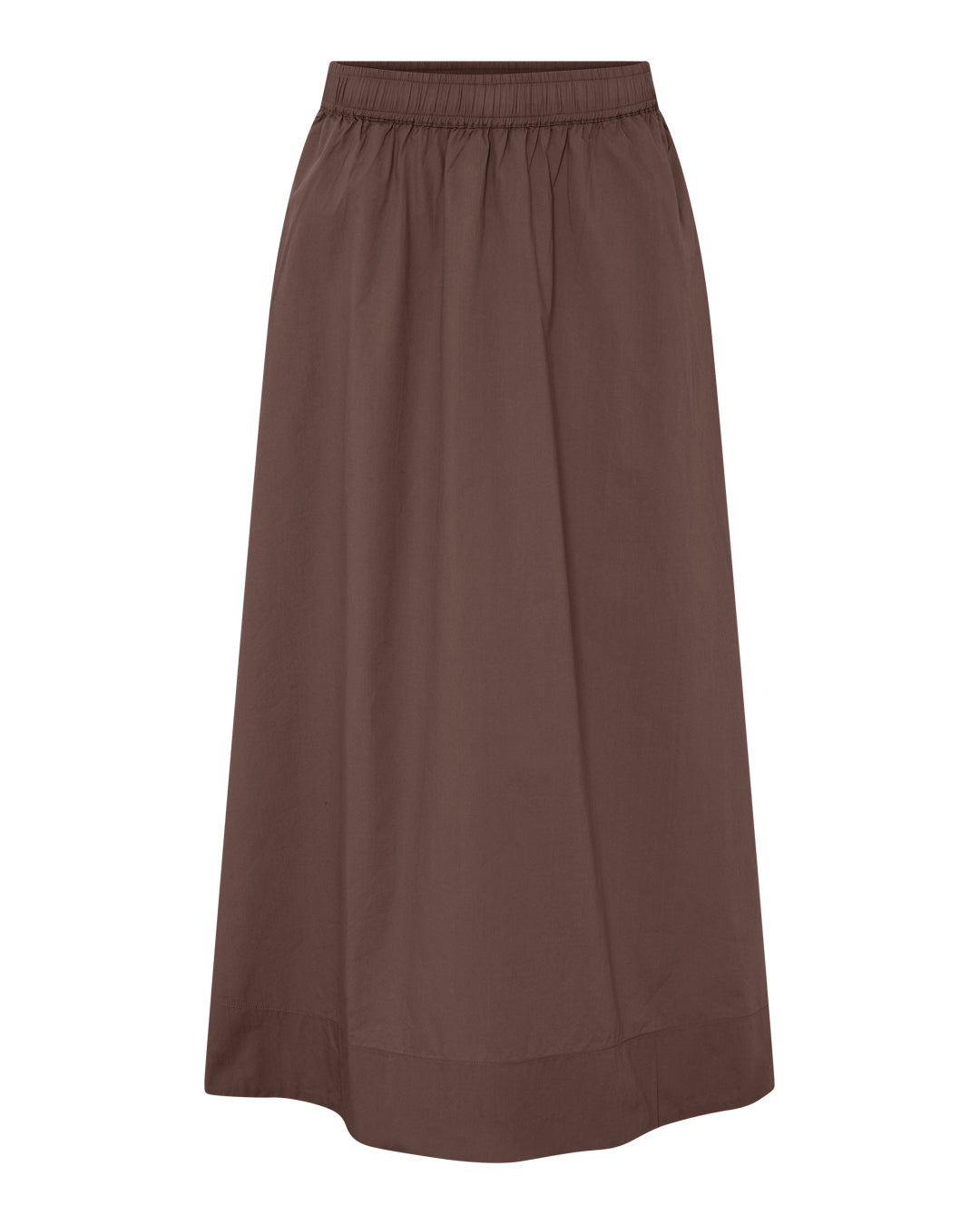 FRAU Melbourne lang nederdel Skirt Coffee Quartz