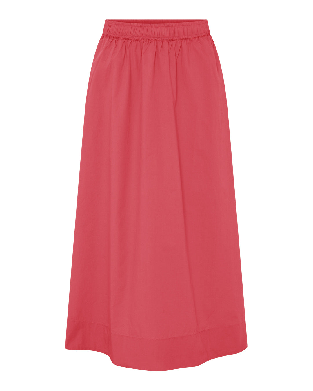 FRAU Melbourne lang nederdel Skirt Garnet Rose