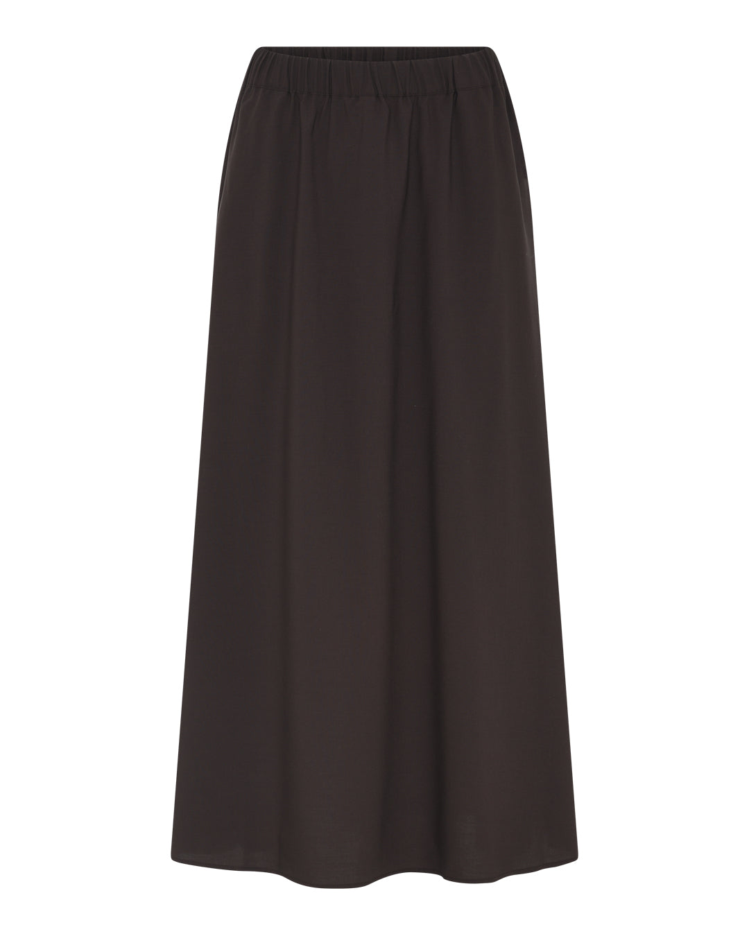 FRAU Melbourne light uld nederdel lang Skirt Chocolate Torte