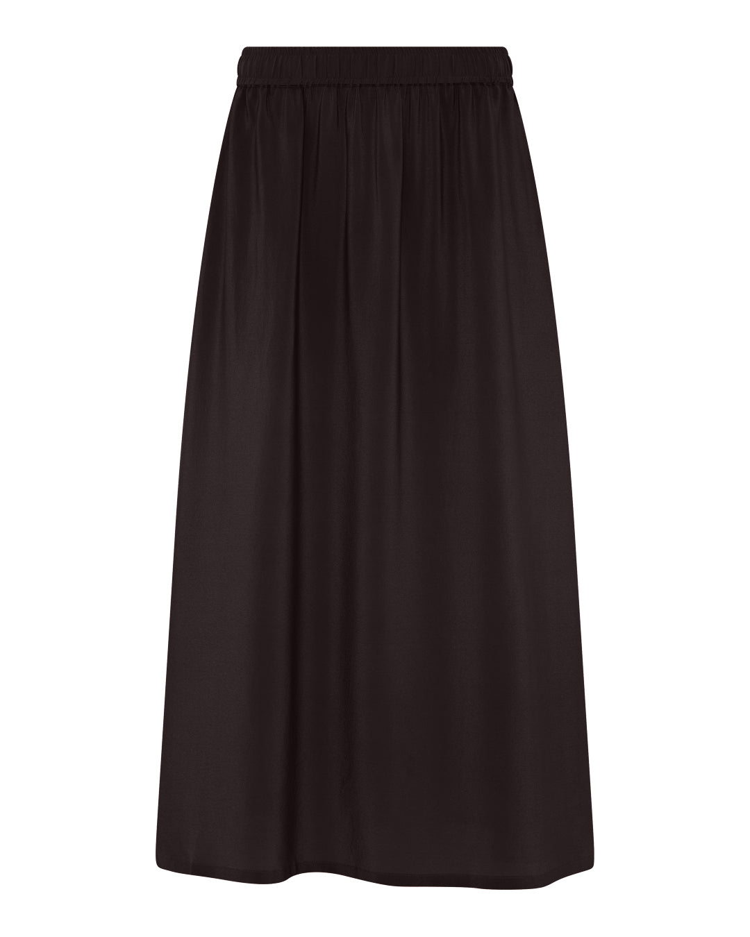 FRAU Melbourne silke skirt ankel Skirt Chocolate Torte