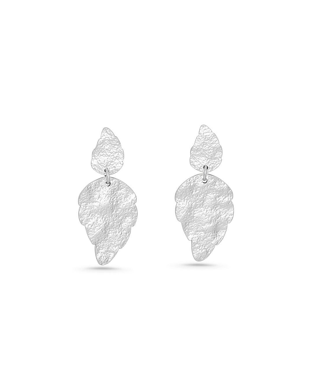 FRAU Miami forsølvet øreringe Earring Silver plated