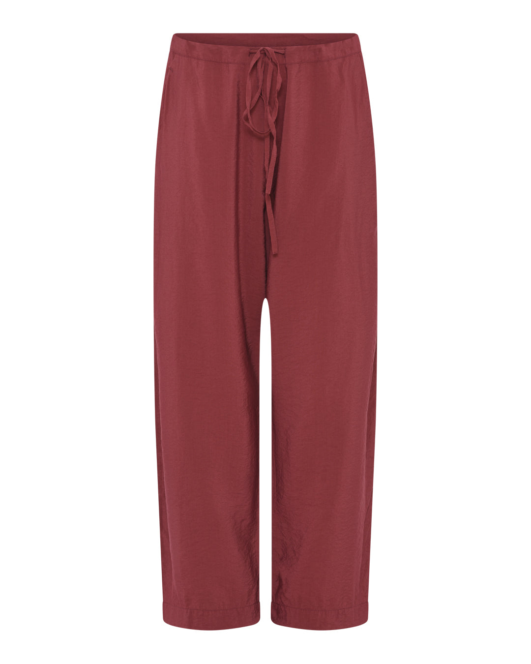 FRAU Milano viskose ankelbukser Pant Rose Brown