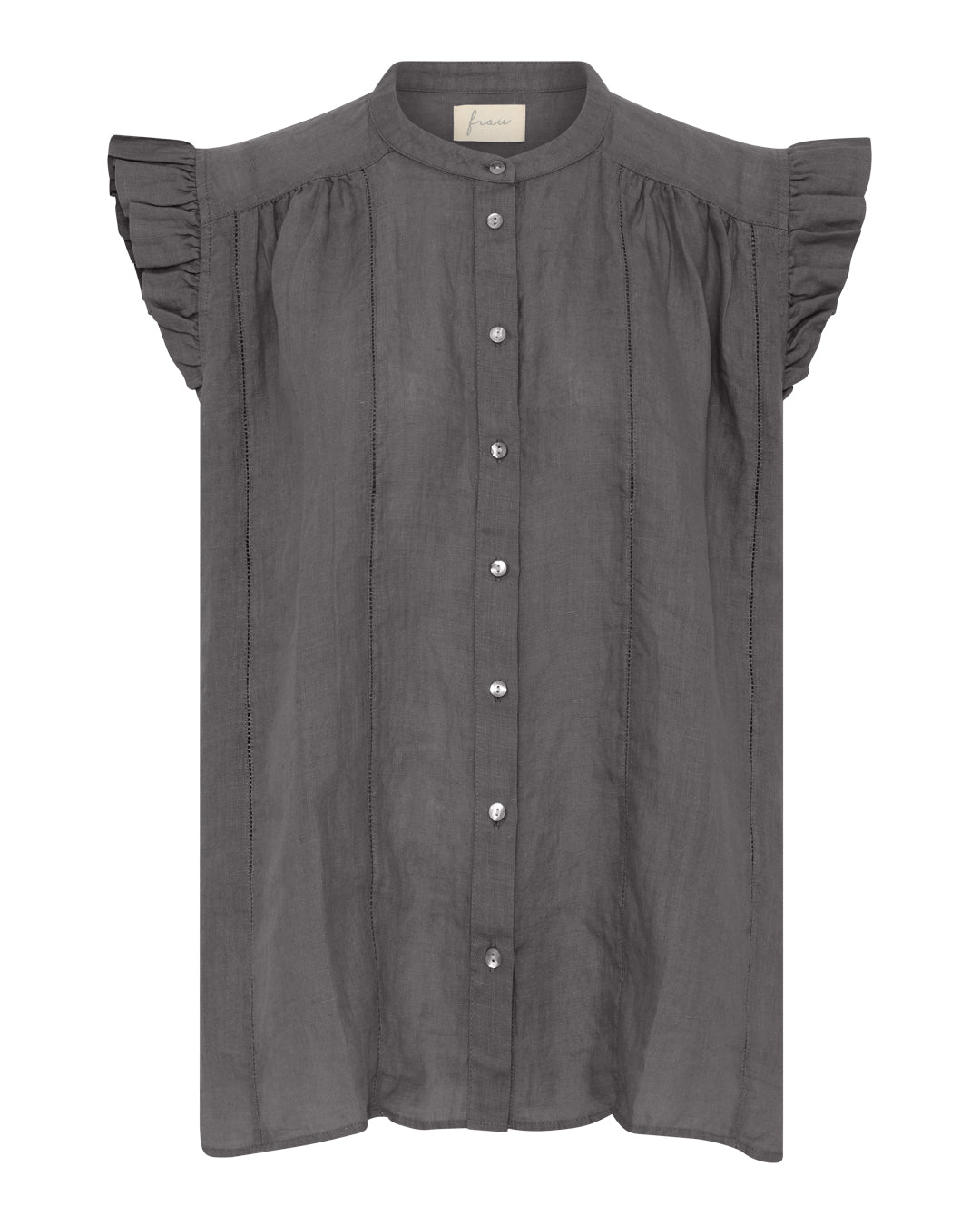 FRAU Napoli 100% hør top Top Beluga