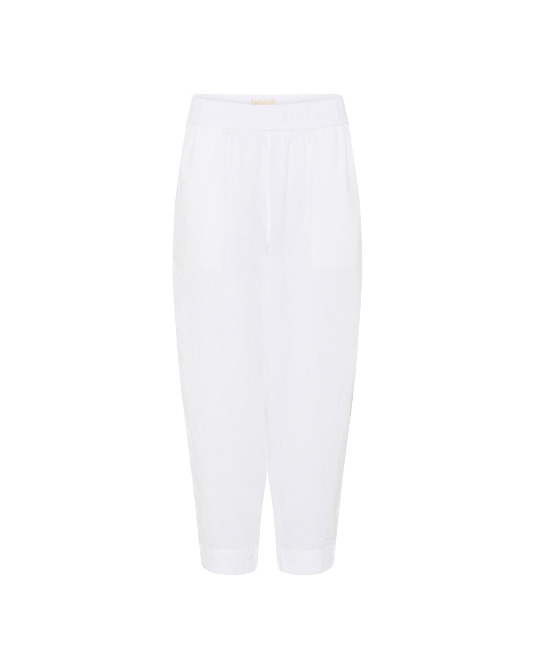 FRAU Oslo hør ankelbukser Pant Bright White