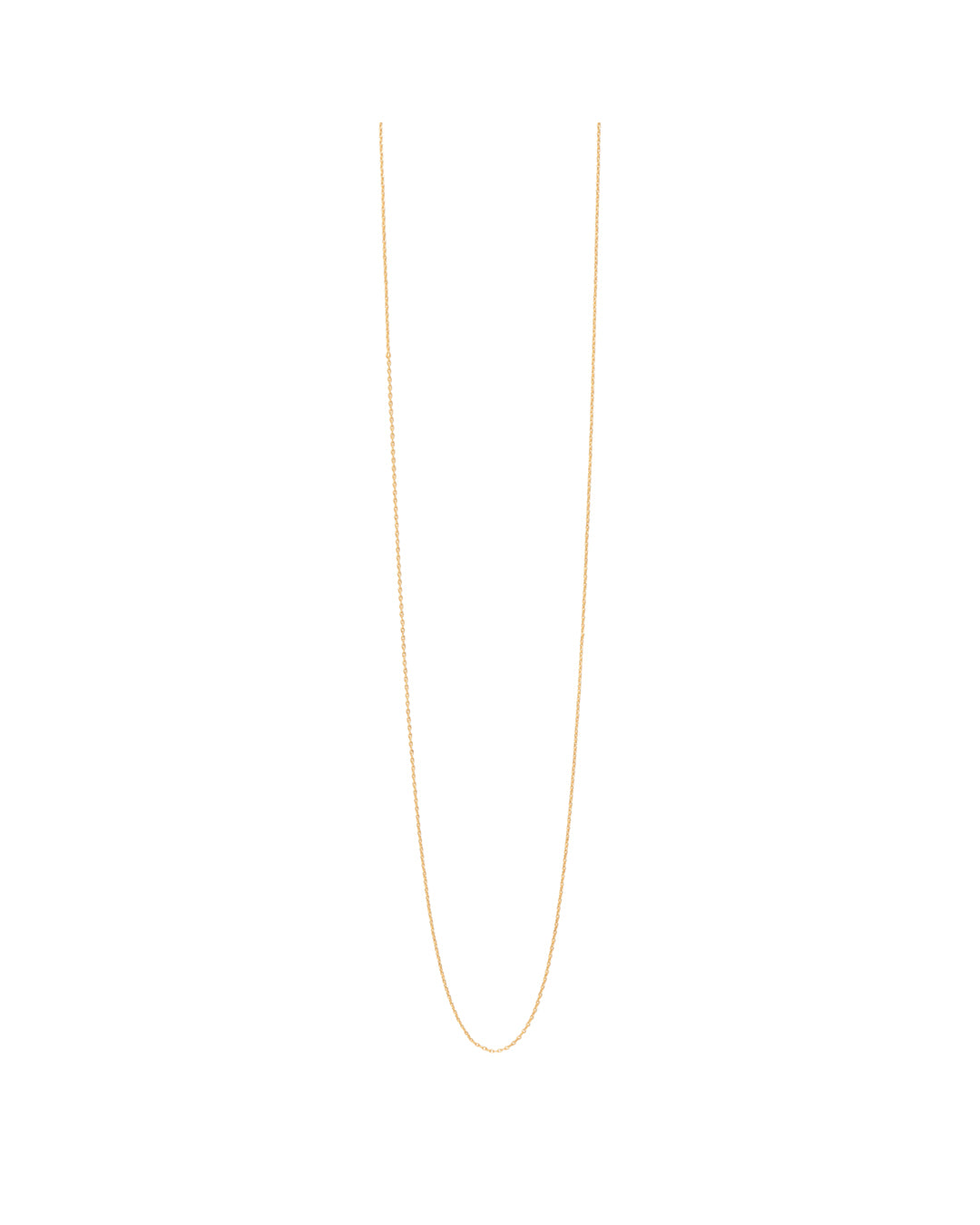 FRAU Praia forgyldt halskæde lang Necklace Matt 18K Gold plated
