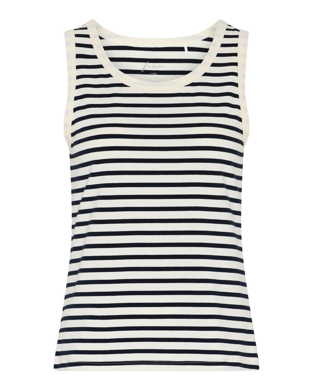 FRAU San Diego tank top Top Dark Navy Stripe