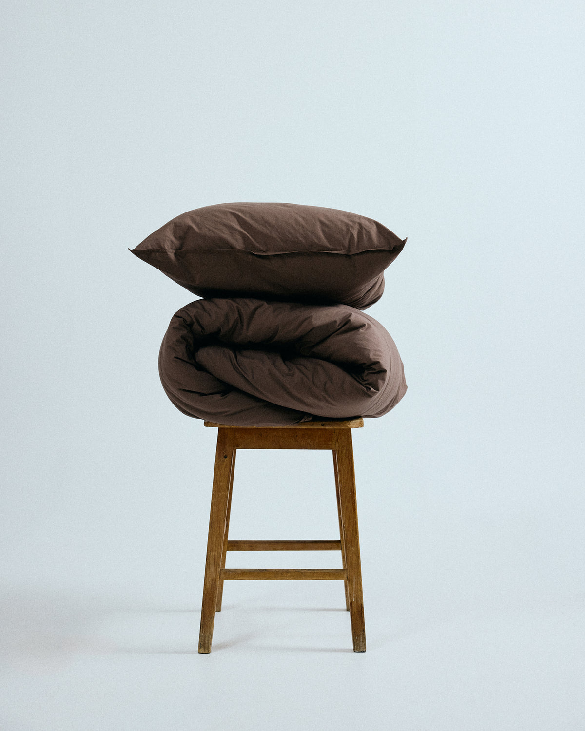 FRAU Sengetøj 140 x 200 cm Bed linen Coffee Quartz