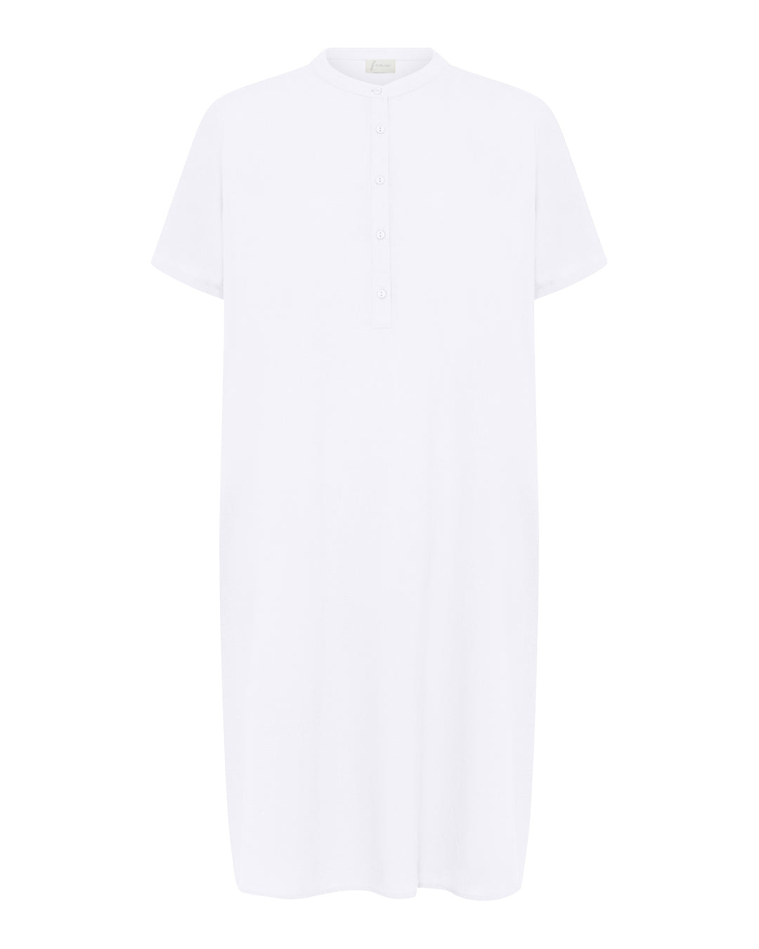 FRAU Seoul kjole hør Dress Bright White
