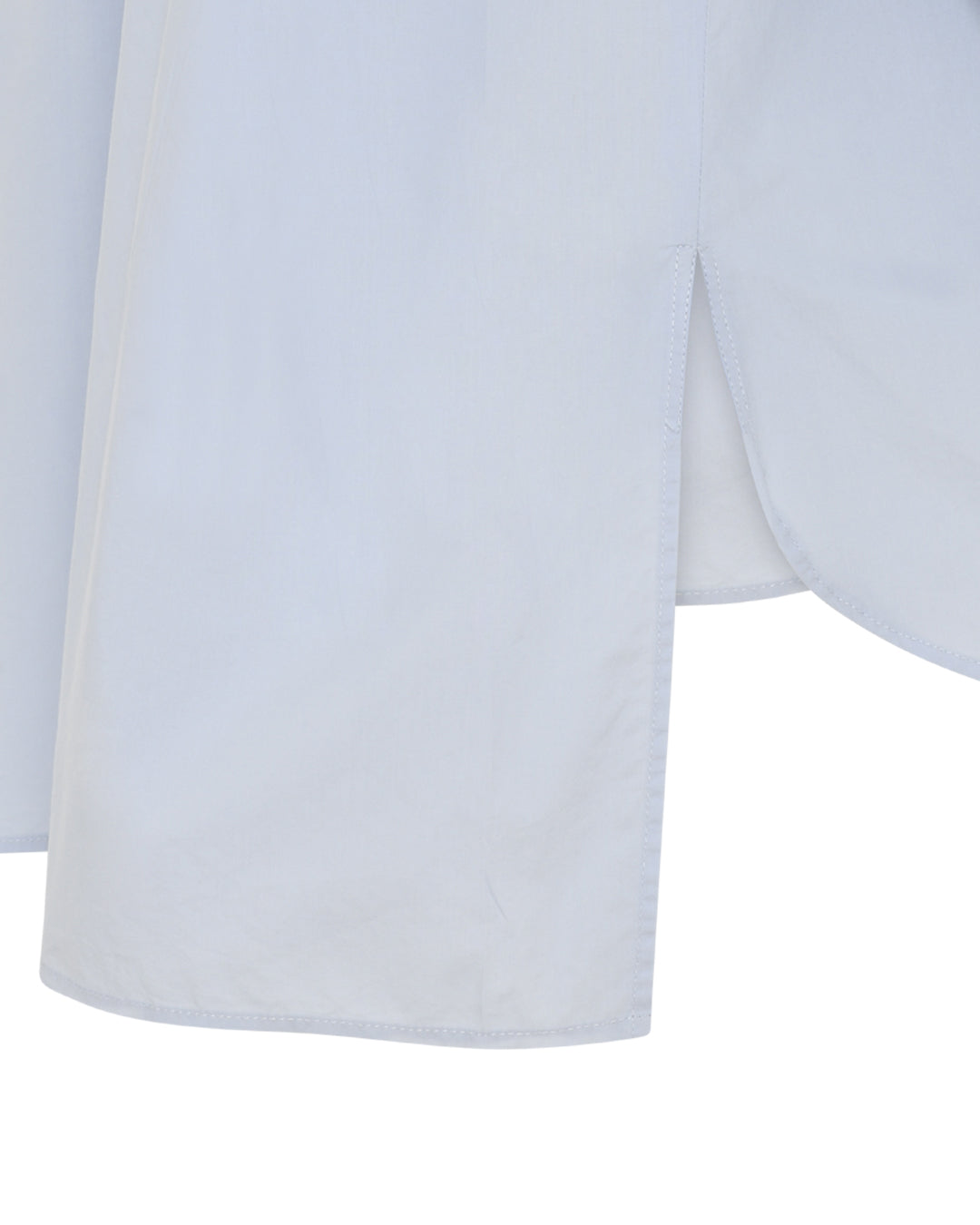 FRAU Seoul kort skjorte Shirt Halogen Blue