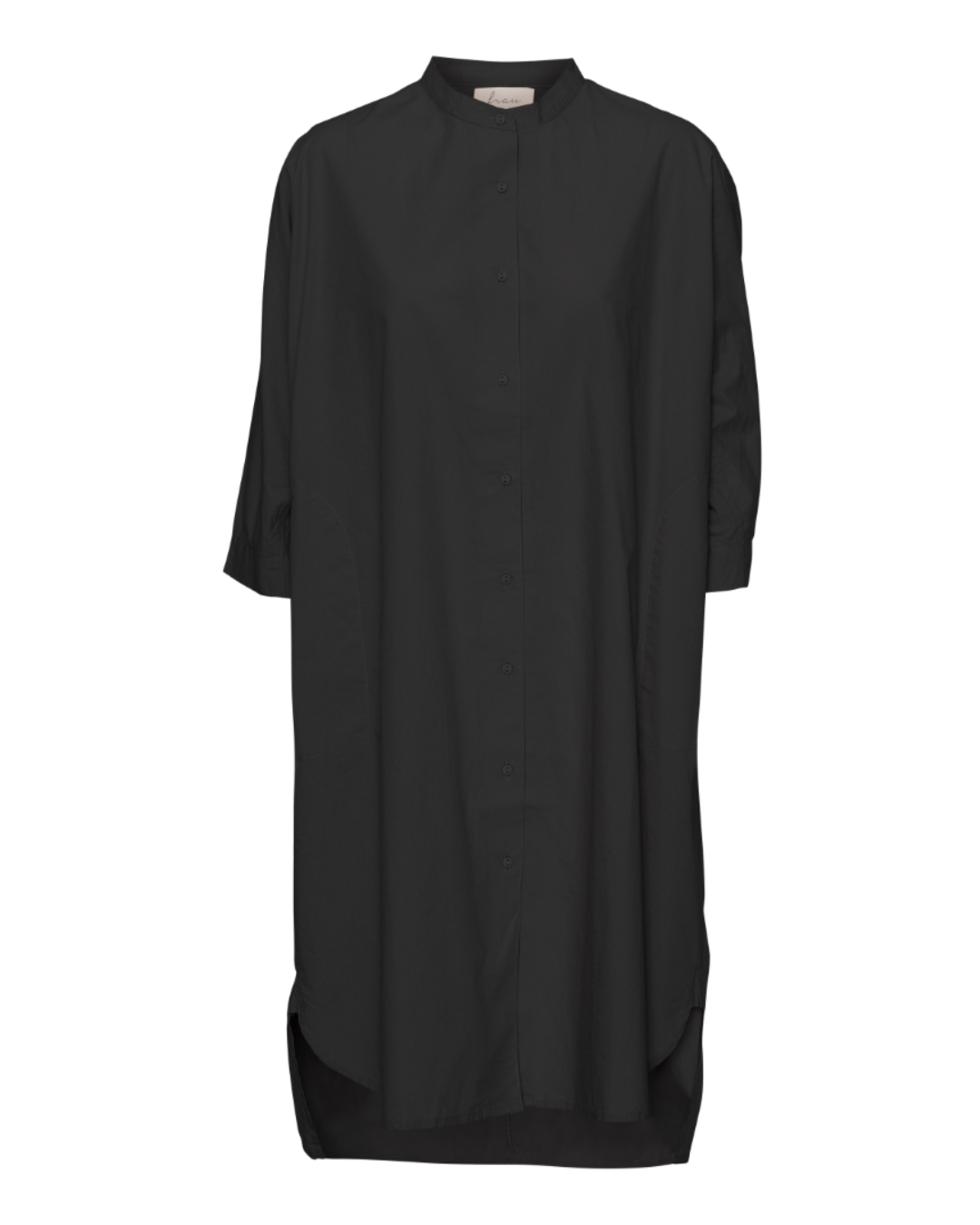 FRAU Seoul lang skjorte Long shirt Black